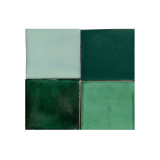Verna - Patchwork of single-color tiles - 90 pcs, 1 m2.