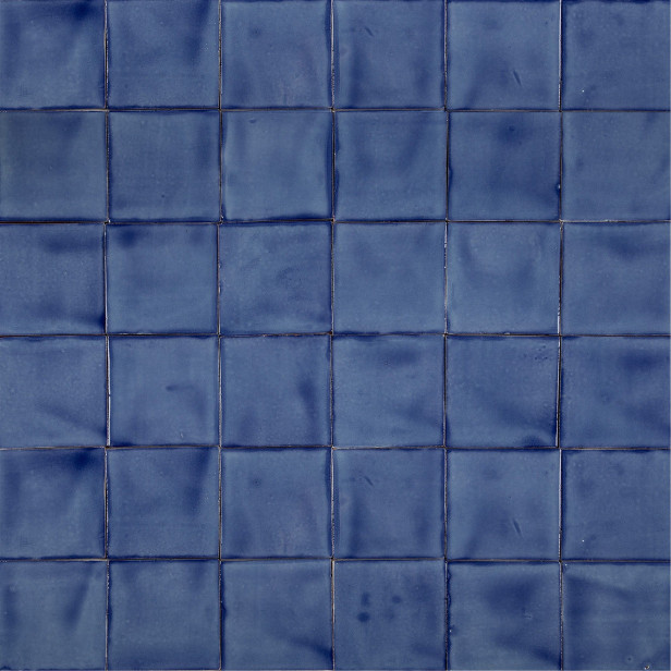 Azul Mezclilla Fuerte azur - Talavera single-colour tiles
