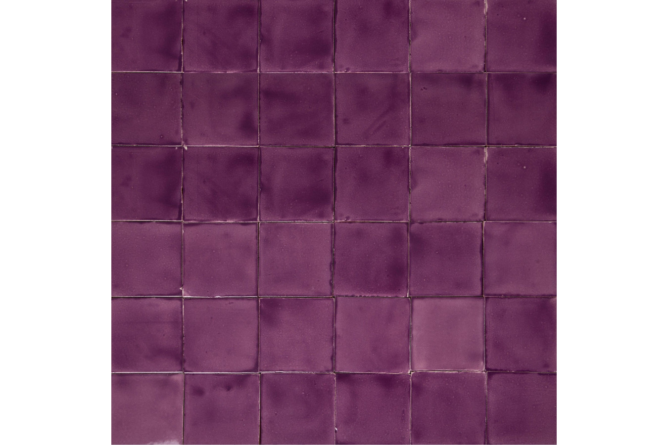 Lila Deslavado - Talavera purple single colour tiles