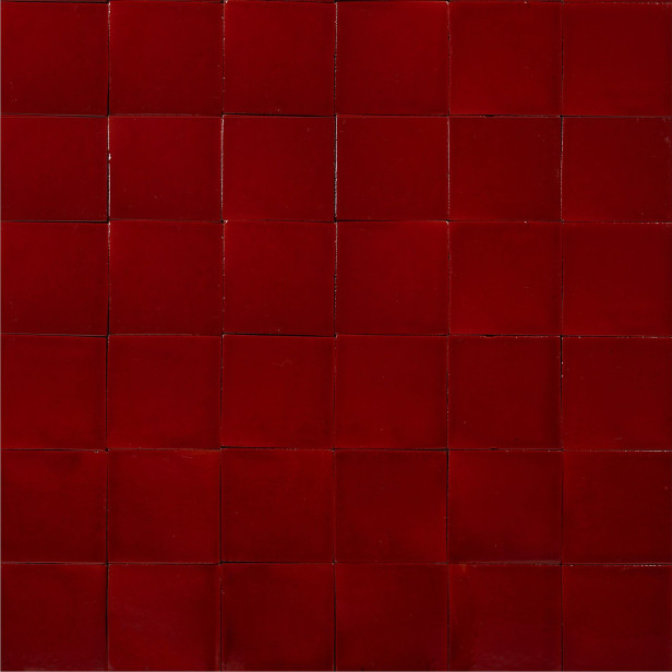 Roja Cereza red - Talavera red single colour tiles