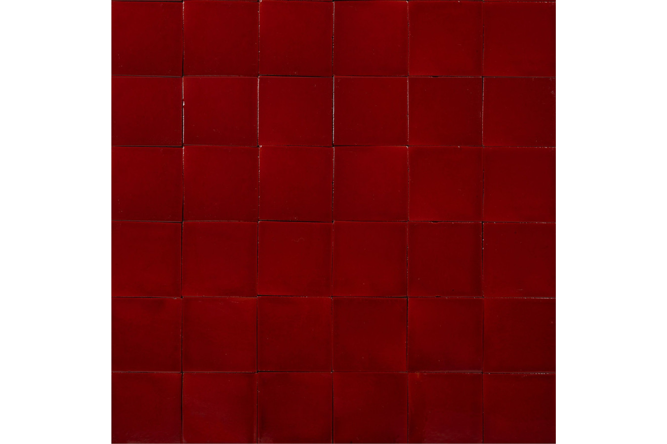 Roja Cereza red - Talavera red single colour tiles