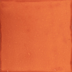 Naranja Deslavado orange - single - color Talavera tiles