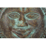 Sol Tierro - clay sun from Mexico with metal elements