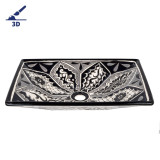 Atalaya - Mexican countertop sink decorated with relief