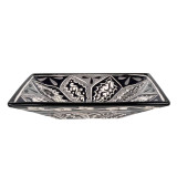 Atalaya - Mexican countertop sink decorated with relief