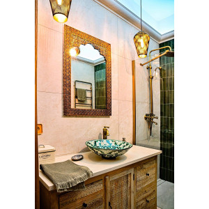 Baila  - Green countertop sink