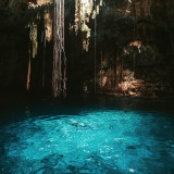 Fish scale - "Turquoise Cenote" tile set from the "Water" series