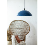 Sandia Azul XL - copper blue ceiling lamp