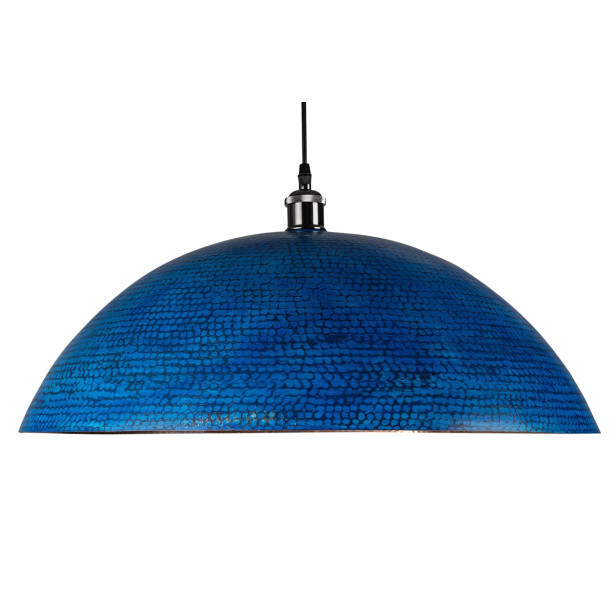 Sandia Azul XL - copper blue ceiling lamp