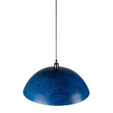 Sandia Azul XL - copper blue ceiling lamp