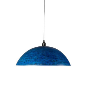 Sandia Azul XL - copper blue ceiling lamp