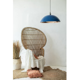 Sandia Azul XL - copper blue ceiling lamp