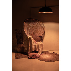 Sandia Azul - blue copper lamp from Mexico