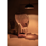 Sandia Azul - blue copper lamp from Mexico