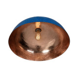 Sandia Azul - blue copper lamp from Mexico