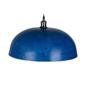 Sandia Azul - blue copper lamp from Mexico