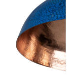 Sandia Azul - blue copper lamp from Mexico