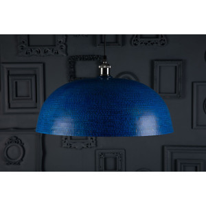 Sandia Azul - blue copper lamp from Mexico