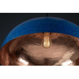Sandia Azul - blue copper lamp from Mexico