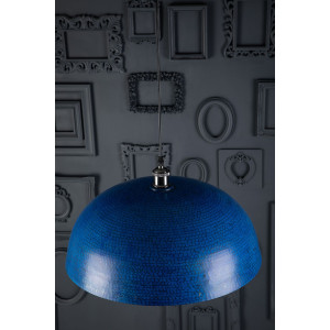 Sandia Azul - blue copper lamp from Mexico