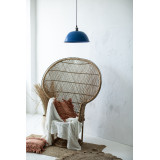 Taron - blue forged copper lamp
