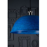 Taron - blue forged copper lamp