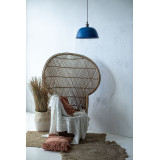 Nuez azul - blue handmade lamp from Mexico - pure copper