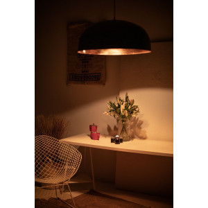 Sandia Verde XXL - patinated lamp from Mexico - pure copper