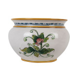 Italian ceramic flowerpot - Vaso di limoni e uva S