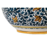 Hand-painted Italian flower pot - Vaso fiori di limoni S