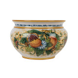  Italian flowerpot - Vaso di melograni S