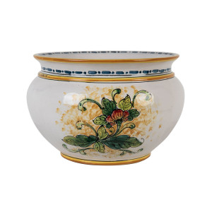  Italian flowerpot - Vaso di melograni S