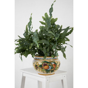  Italian flowerpot - Vaso di melograni S