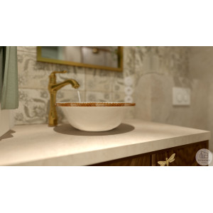 Kinga - handmade white sink
