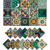 Verde - set of multi-colored wall decors - 15 pieces