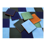Malaquita - patchwork of ceramic tiles - 30 pieces