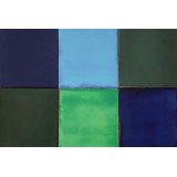 Malaquita - patchwork of ceramic tiles - 30 pieces
