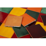 Borgoña - Patchwork of single color tiles - 30 pcs