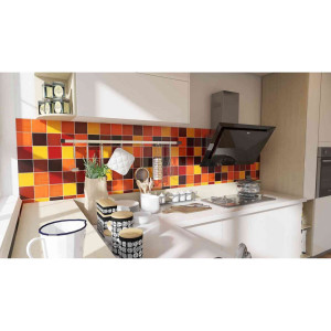 Caramelo - Patchwork of single-color tiles - 30 pcs.