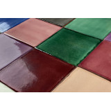Ciruela - patchwork of ceramic tiles - 30 pieces