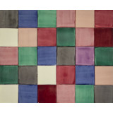 Ciruela - patchwork of ceramic tiles - 30 pieces