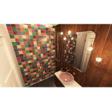 Ciruela - patchwork of ceramic tiles - 30 pieces