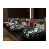 Ciruela - patchwork of ceramic tiles - 30 pieces