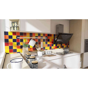 Intenso - ceramic tile patchwork - 30 pieces