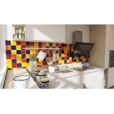 Intenso - ceramic tile patchwork - 30 pieces