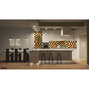 Intenso - ceramic tile patchwork - 30 pieces