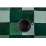 Verna - Green patchwork of single color tiles - 30 pcs
