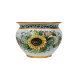Vaso di girasoli M - Sicilian ceramic pot