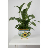 Vaso di girasoli M - Sicilian ceramic pot