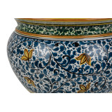 Vaso fiori di limoni M - hand-painted Italian flower pot